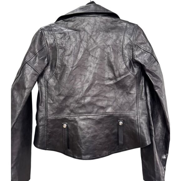 RTA Saige leather biker jacket - Size XS - NWT - Picture 7 of 8